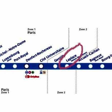 Beau T3 A Arcueil A 3 Min Rer B « Laplace » Luaran gambar
