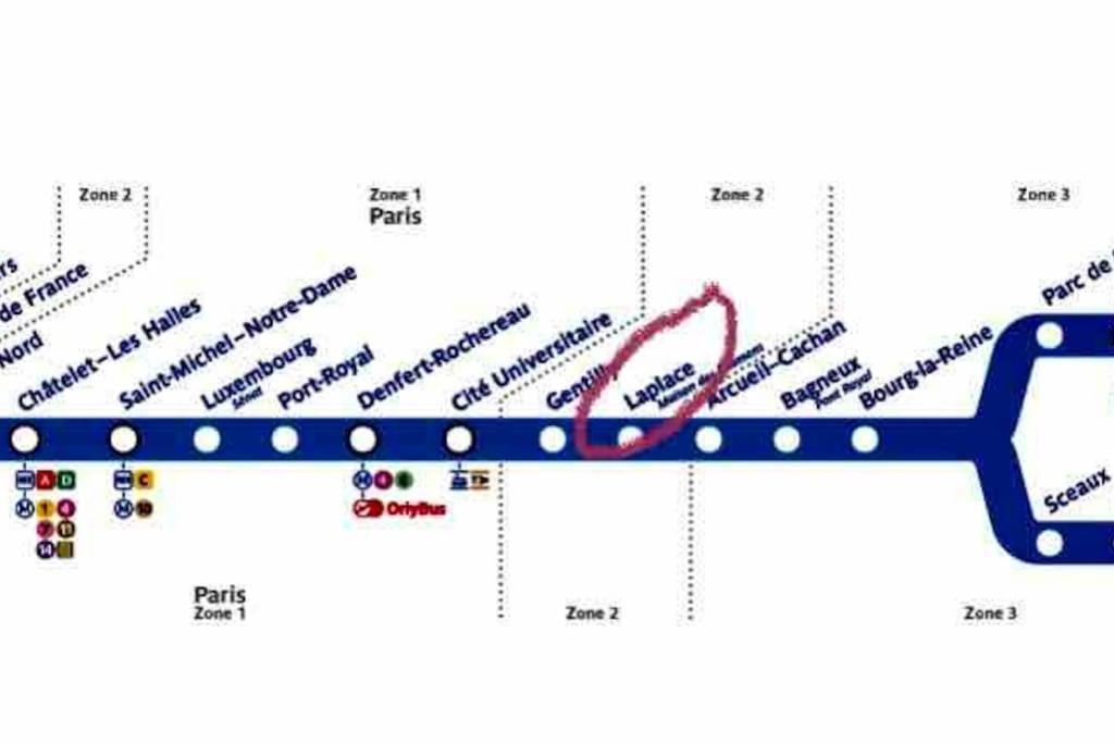 Beau T3 A Arcueil A 3 Min Rer B « Laplace » Luaran gambar