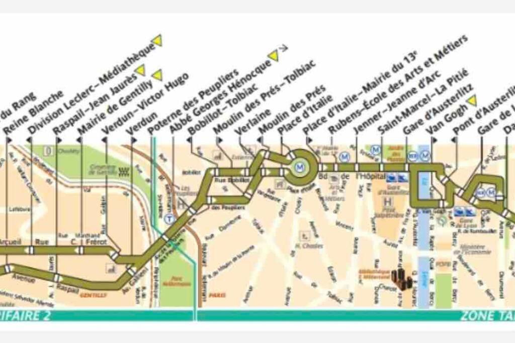 Beau T3 A Arcueil A 3 Min Rer B « Laplace » Luaran gambar